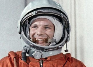April 1961: Yuri Gagarin makes first manned space flight