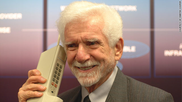 Martin Cooper invented the mobile phone in 1973