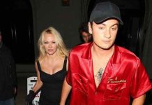 Pamela Anderson Gets in Front of Cameras with Son Brandon (Picture) Pam Anderson Gets in Front of Cameras with Son Brandon (Picture)