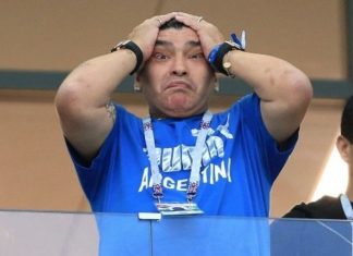 Argentina vs Croatia: Diego Maradona cries after shock World Cup defeat (Details)