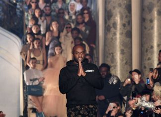 Virgil Abloh and Kanye West share an emotional hug at Paris Fashion Week (News)
