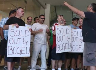 Report: Correctional officers’ protest pits BCGEU members against… the BCGEU