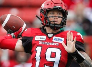 Report: Stampeders double up Tiger-Cats in season opener