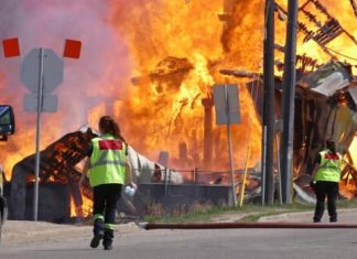 Report: Reports suggest fire that engulfed downtown Brandon buildings was caused by people: police