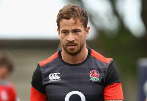 Danny Cipriani looks on during the England training session at Kings Park Stadium on June 20, 2018 in Durban, South Africa.