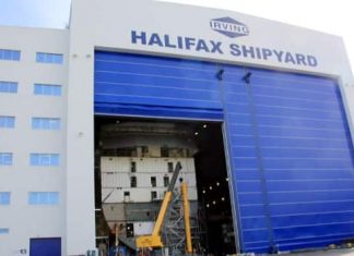 Report: Irving Shipbuilding, Halifax Shipyard union reach second tentative deal