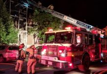 Report: Large townhome in Orléans catches fire