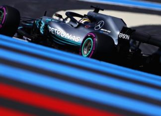 Lewis Hamilton tops French GP practice as Sergio Perez loses wheel (Details)