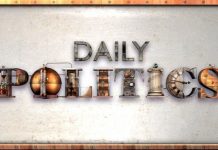 LIVE: Daily Politics on BBC2 (Details)