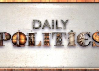 LIVE: Daily Politics on BBC2 (Details)