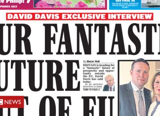 Newspaper headlines: ‘Fantastic Brexit’ and ‘bog roll Brexit’ (Details)