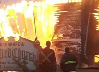 Report: Century-old church destroyed by fire on south-east Saskatchewan First Nation