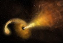 Technology: Astronomers watch a black hole eating a star