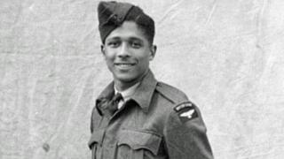 Harold Sinson in RAF uniform