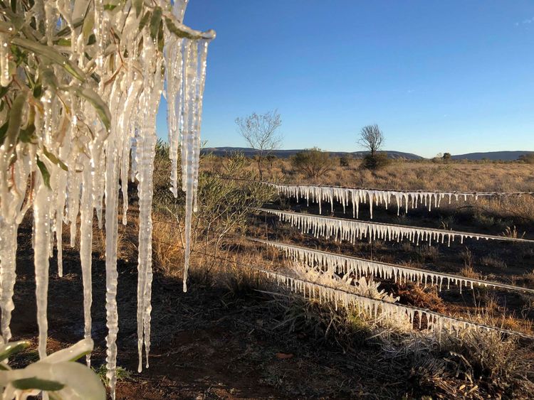 Maree Hayes took these incredible pictures in Alice Springs in Australia&#39;s Northern Territory 