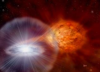 Study: Class of stellar explosions found to be galactic producers of lithium