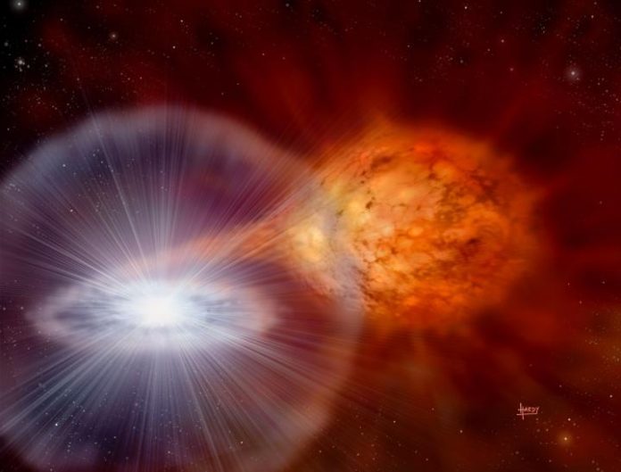 Study: Class of stellar explosions found to be galactic producers of lithium