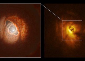 Researchers discover a warped disc "torn apart by stars" in a triple Tatooine-like system