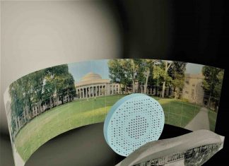 Researchers produce a fisheye lens that’s completely flat Researchers produce a fisheye lens that's completely flat