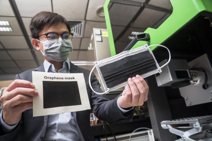 Study: CityU develops anti-bacterial graphene face masks