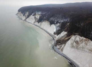Study: Failures of Germany’s largest cliff coast sensed by seismometers Study: Failures of Germany's largest cliff coast sensed by seismometers