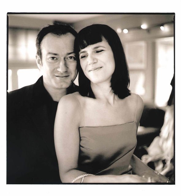 Catherine Mayer and husband Andy Gill Catherine Mayer and husband Andy Gill