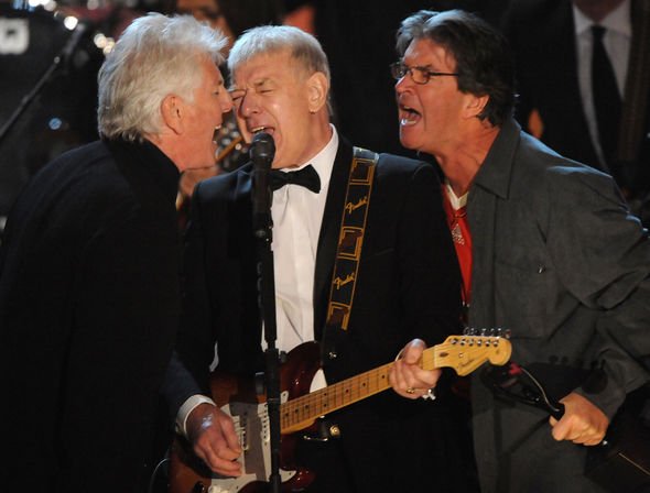 Allan Clarke, Graham Nash and Terry Sylvester