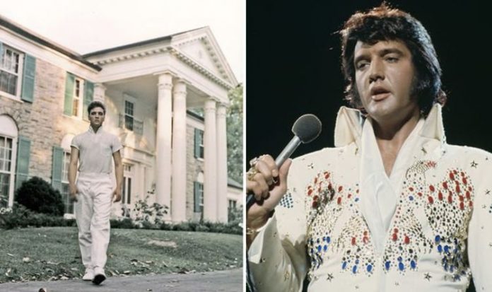 Elvis Presley: Graceland upstairs preserved 'as he left it' giving