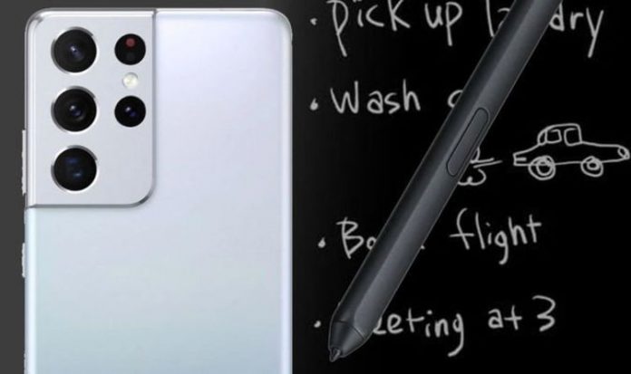 Galaxy S21 Ultra S Pen leaks and Samsung stylus has