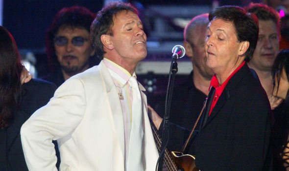 CLIFF richard paul mccartney the beatles music uk