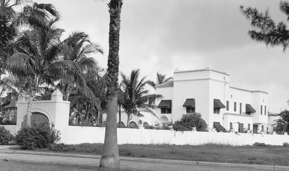Capone spent his final years in his Florida mansion