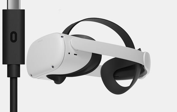 Oculus Quest 2 Elite Head Strap and Link Cable