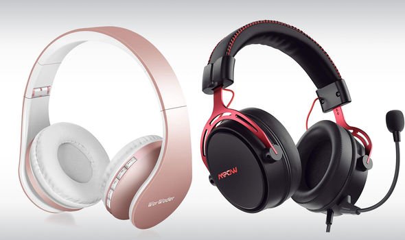 WorWoder Wireless Foldable Headphones, Mpow Air SE Gaming Headset