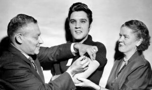 Elvis Presley received life-saving vaccine live on TV while pleading